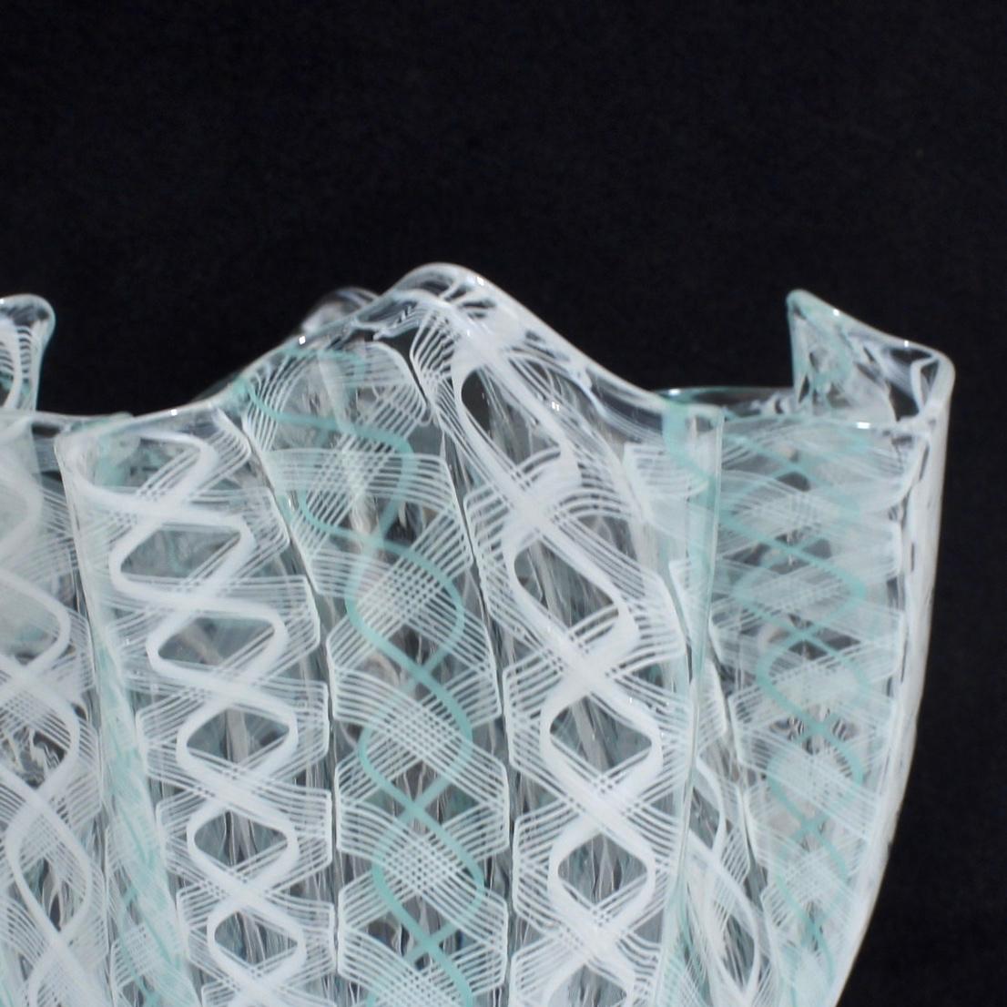 Fazzoletto Handkerchief Vase by Fulvio Bianconi & Paolo Venini for Venini Glass 2