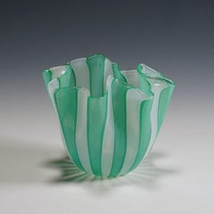 Fazzoletto Zanfirico Vase by Fulvio Bianconi for Venini, Venice Murano, 1950s