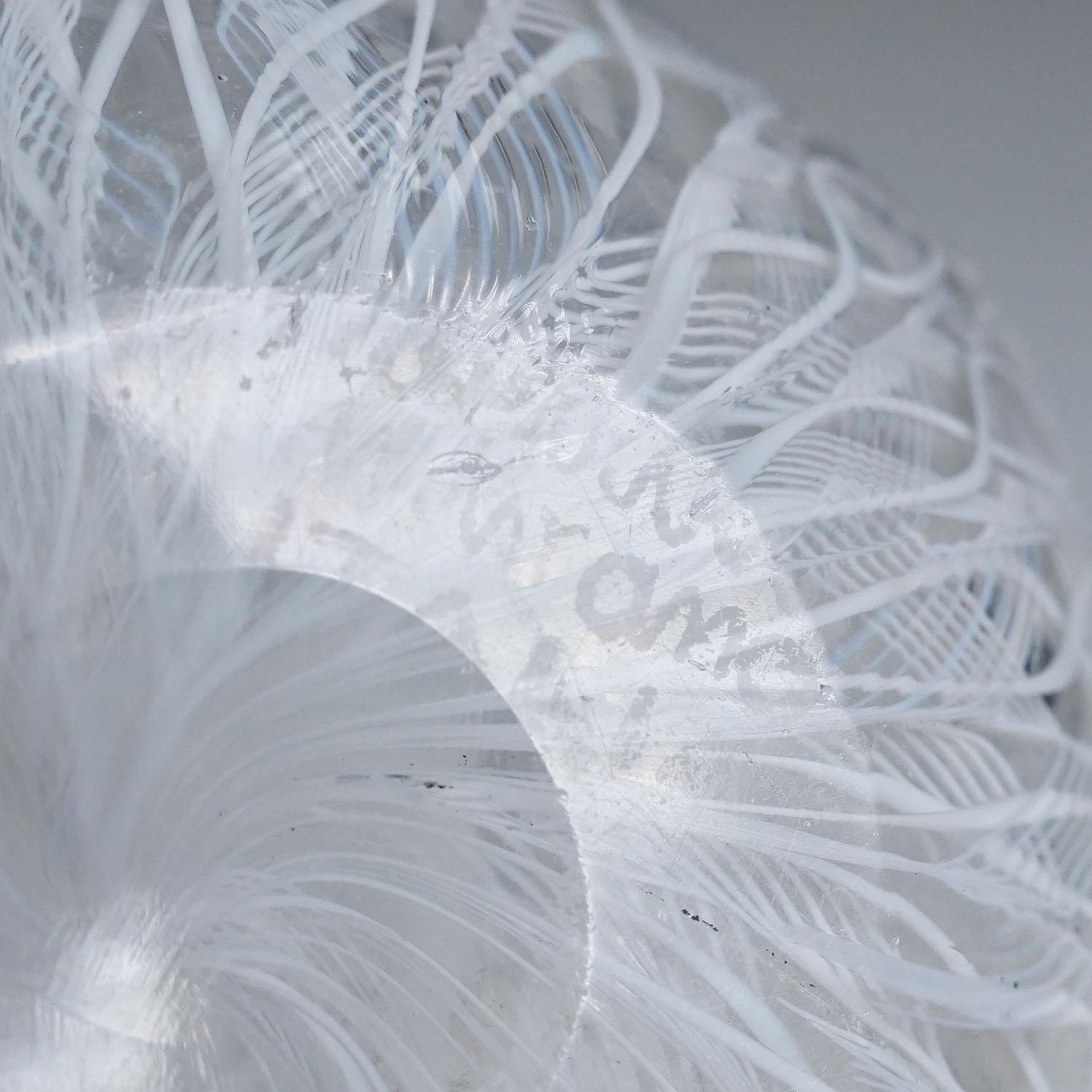 Art Glass Fazzoletto Zanfirico Vase by Fulvio Bianconi for Venini, Venice Murano 1950s For Sale