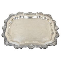 Vintage F.B. Rogers 6720 Victorian Style Silver Plated Small Serving Dish Platter