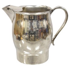Vintage  FB Rogers Silver Co Silver on Copper 7504 Water Pitcher. Circa 1970s. Measureme