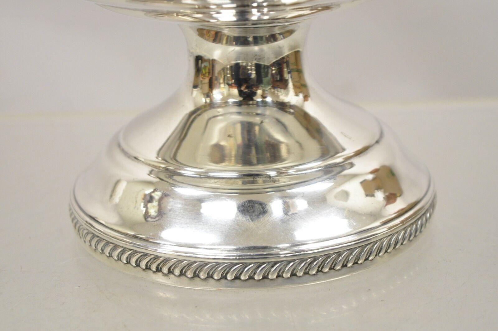 20th Century FB Rogers Silver Plated Regency Style Trophy Cup Champagne Chiller Ice Bucket