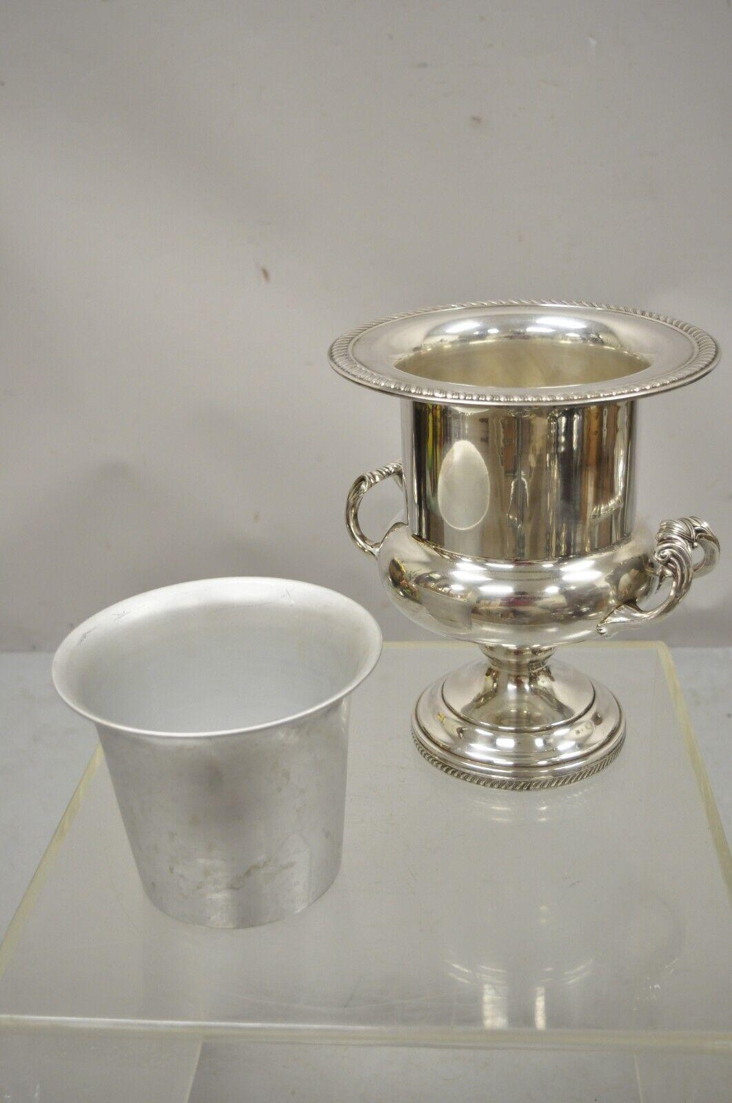 F.B. Rogers Trophy Cup Silver Plate Champagne Bucket Wine Ice Bucker 1