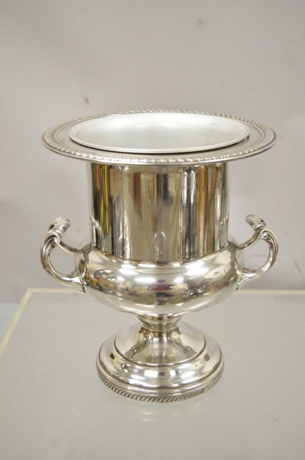 F.B. Rogers Trophy Cup Silver Plate Champagne Bucket Wine Ice Bucker 3