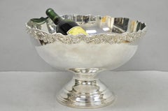 F.B. Rogers Victorian Silver Plated Bar Punch Bowl Ice Bucket Champagne Chiller