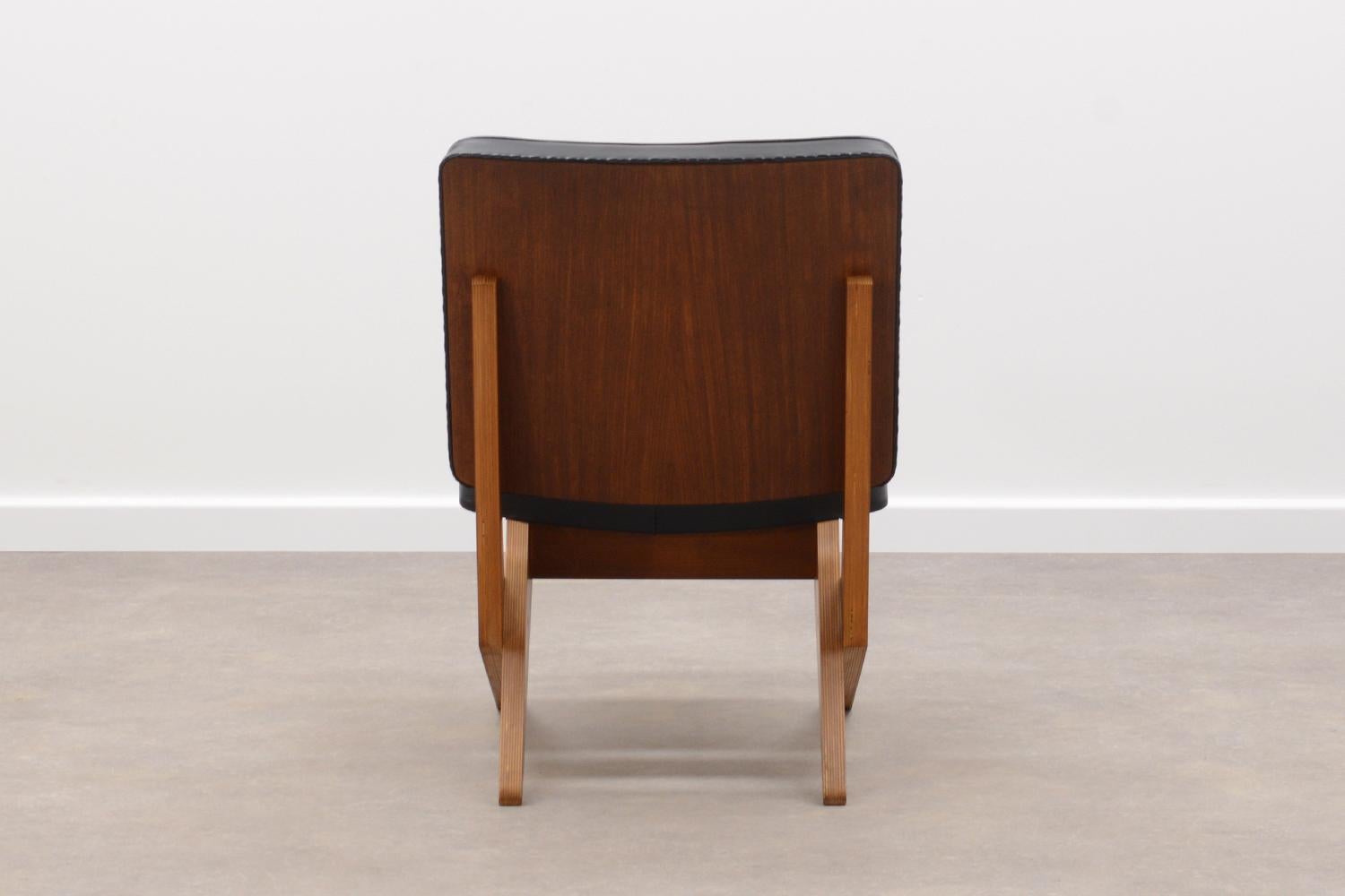 Mid-Century Modern FB18 “sciccor” Chair by Jan van Grunsven for Pastoe, 50s