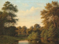 F.C. Kiærschou, “En Sommerdag ved Sorgenfri” "A Summerday by Sorgenfri", Denmark