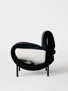 F.C Series,  Foam and Neoprene Chair 'Forma Curva 01' by Lucas Muñoz Muñoz
