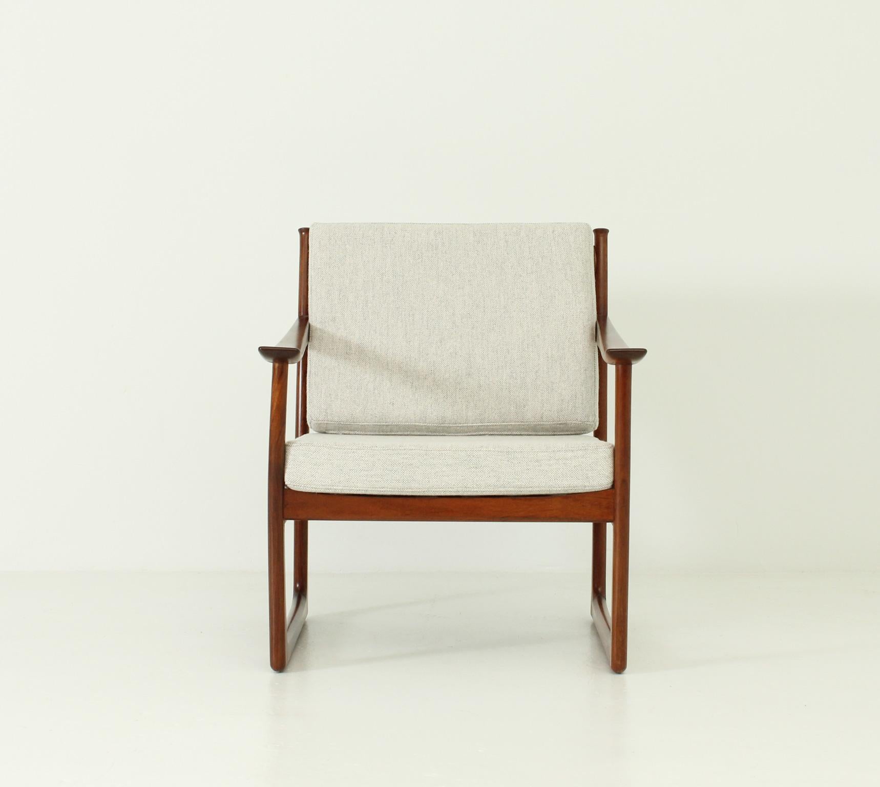 FD 130 Sessel von Peter Hvidt & Orla Mlgaard-Nielsen, 1960 (Skandinavische Moderne) im Angebot