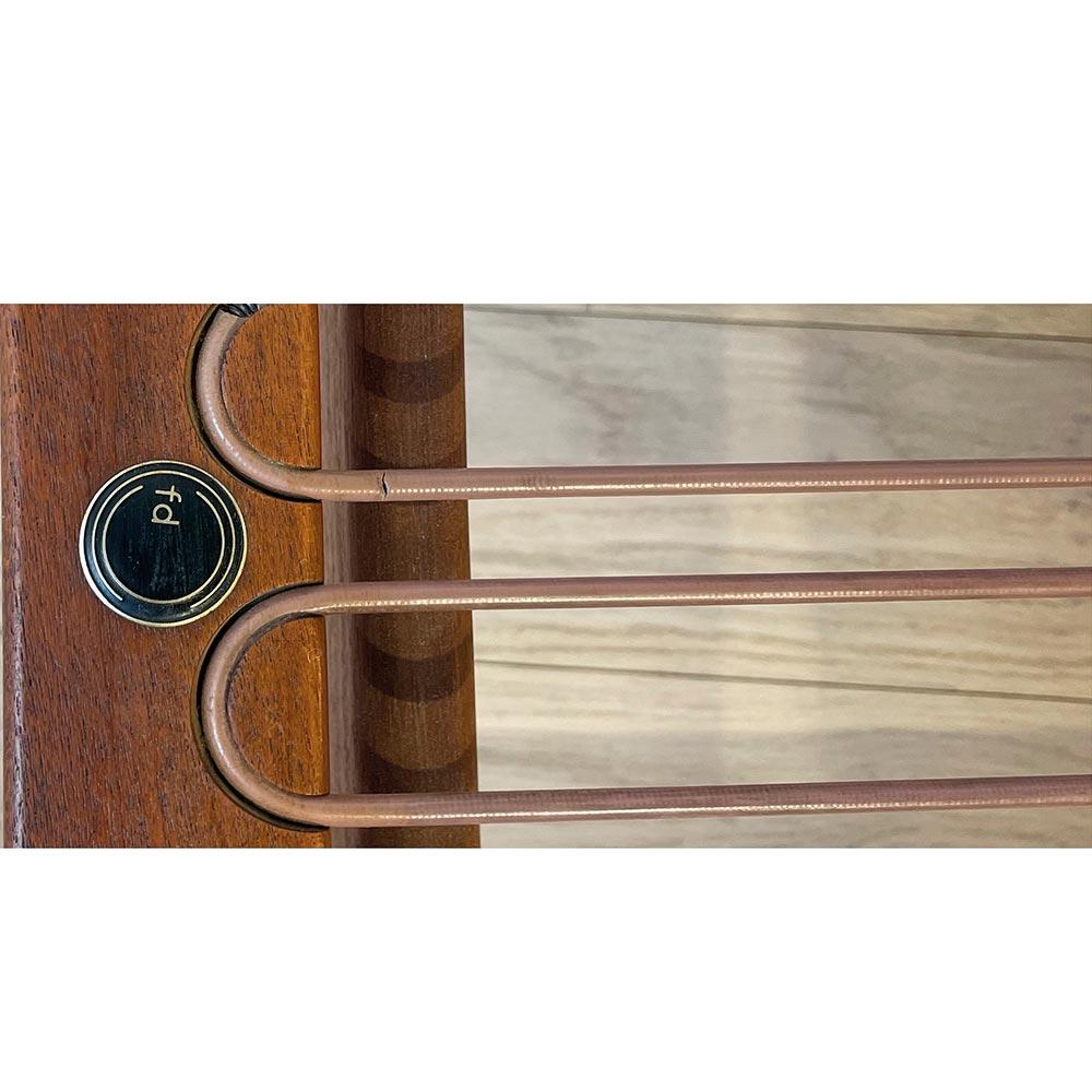 Woodwork FD 133 lounge chair by Finn Juhl for France & Daverkosen For Sale