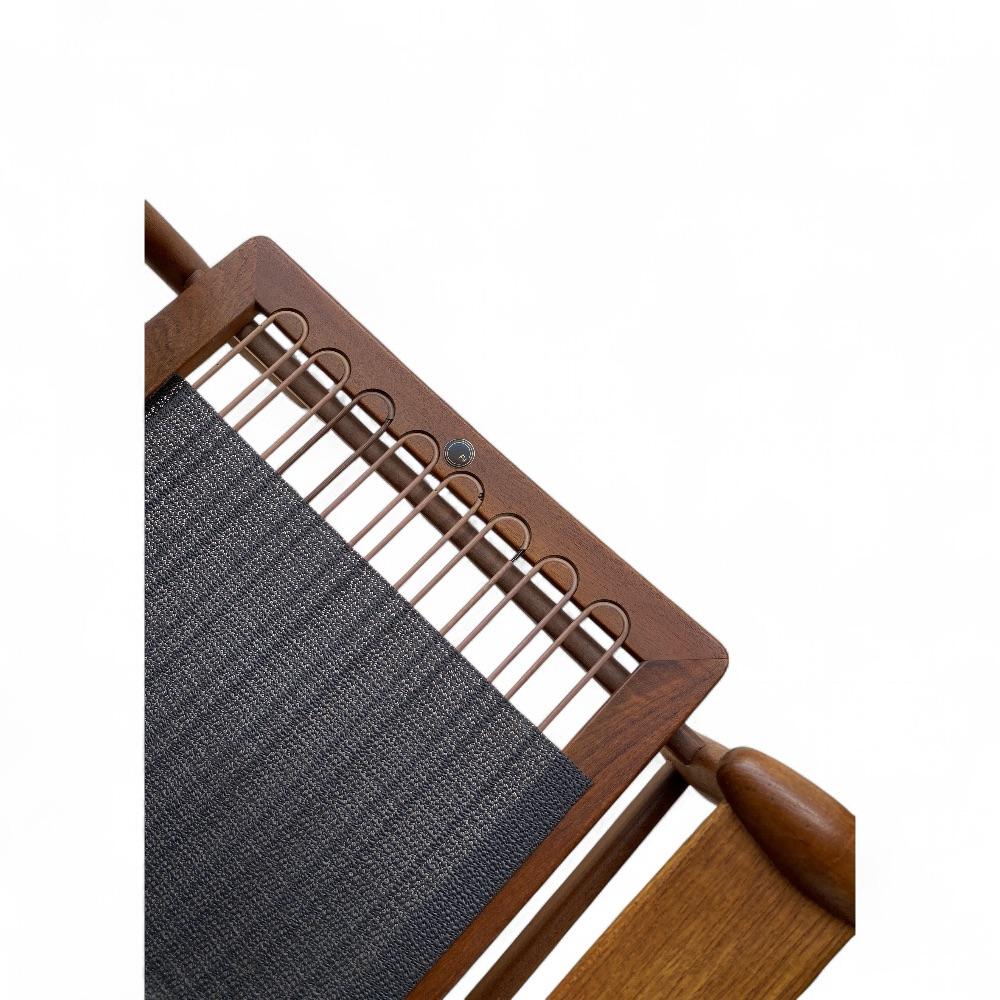 Wool FD 133 lounge chair by Finn Juhl for France & Daverkosen For Sale