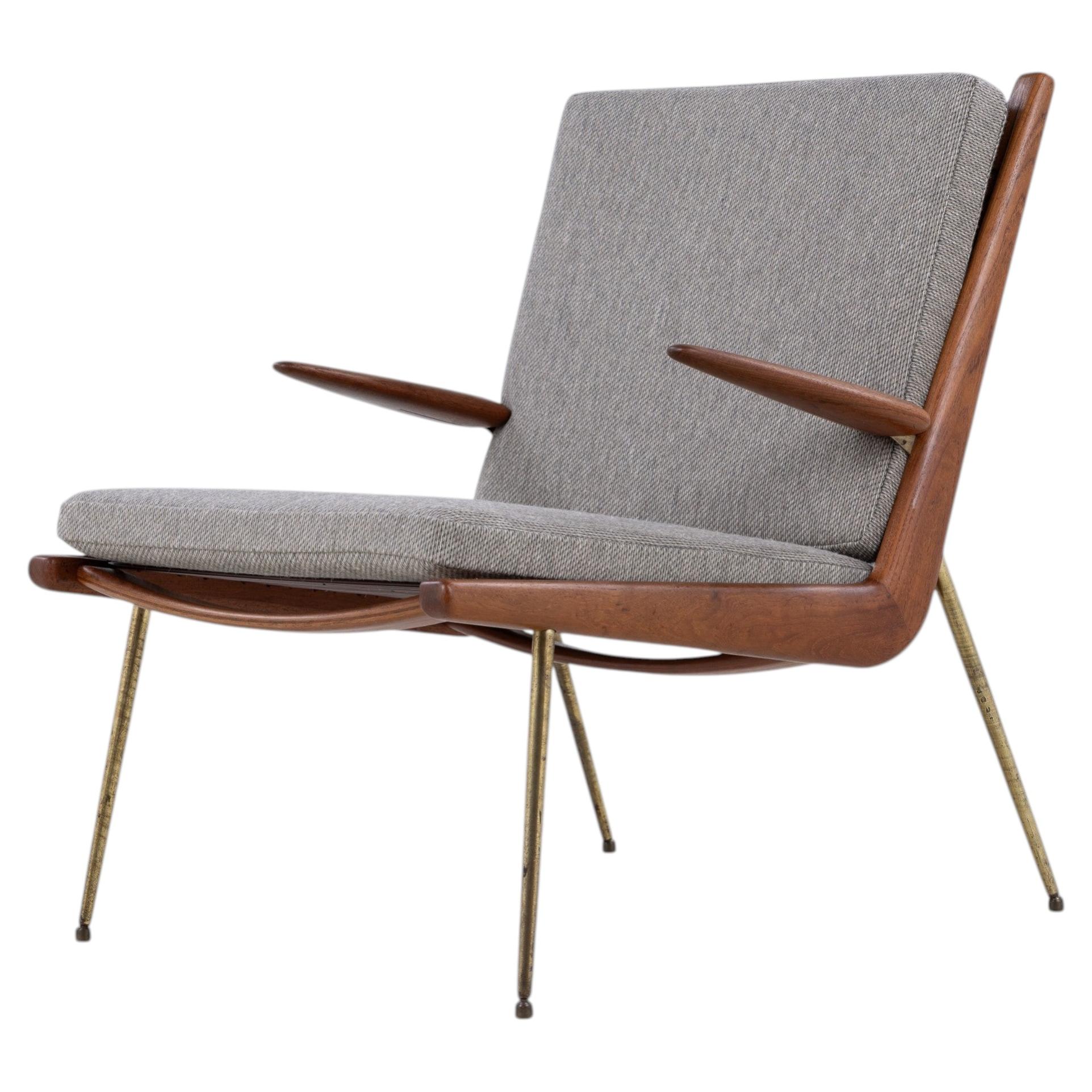 FD 135 - Sillón «Boomerang» de teca, de Hvidt & Mølgaard
