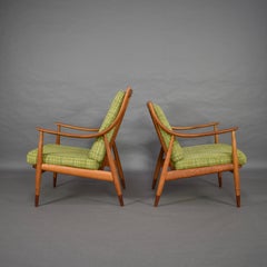 FD-146 Armchairs by Peter Hvidt & Orla Mølgaard, Denmark, circa 1954
