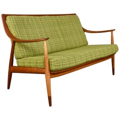 FD-146 Sofa by Peter Hvidt & Orla Mølgaard Nielsen, Denmark, 1950s