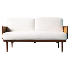FD 451 Daybed by Peter Hvidt & Orla Mølgaard Nielsen bouclé fabric, 1956