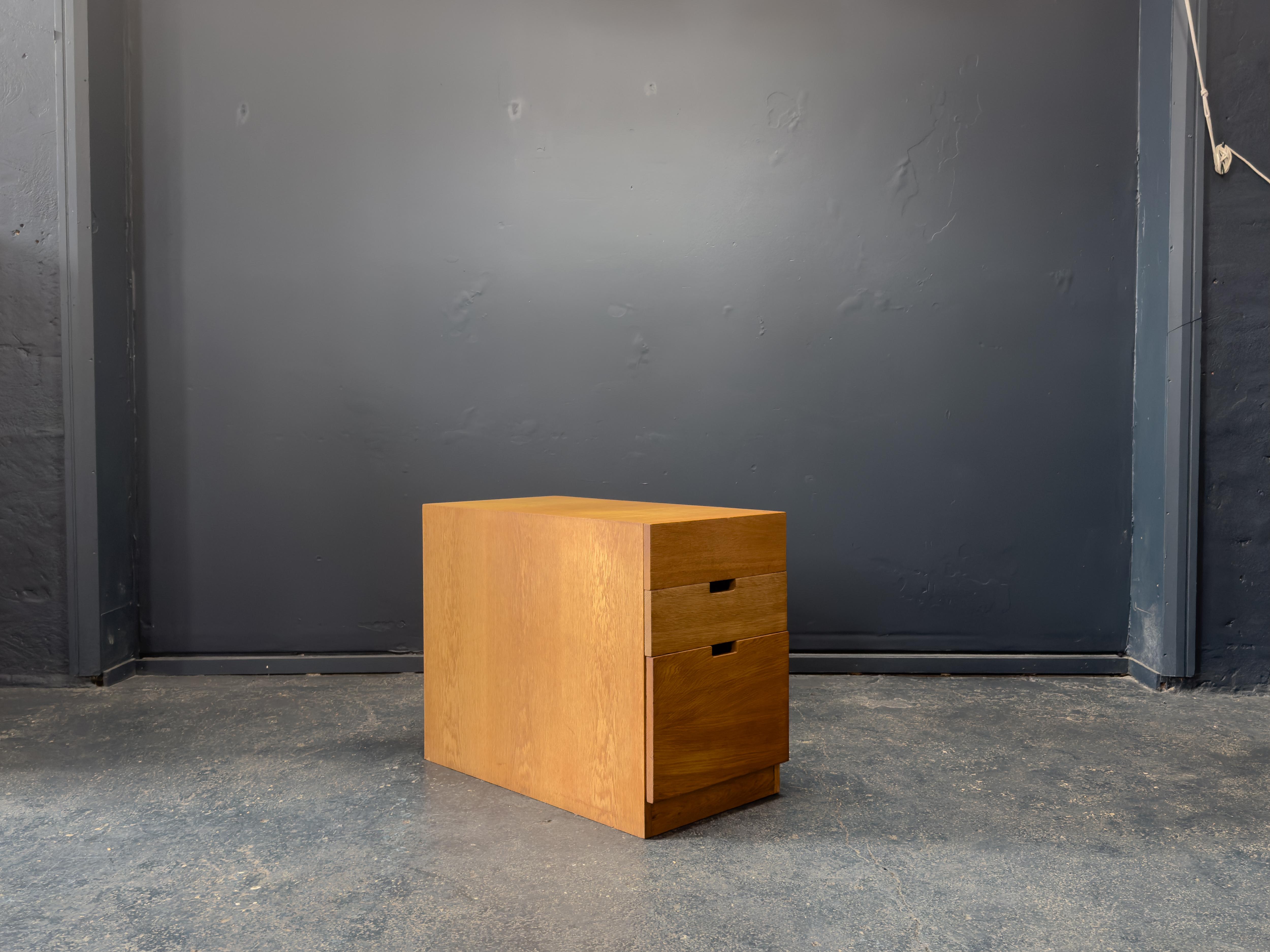 FDB Mobler Oak Filing Cabinet In Good Condition For Sale In London, GB