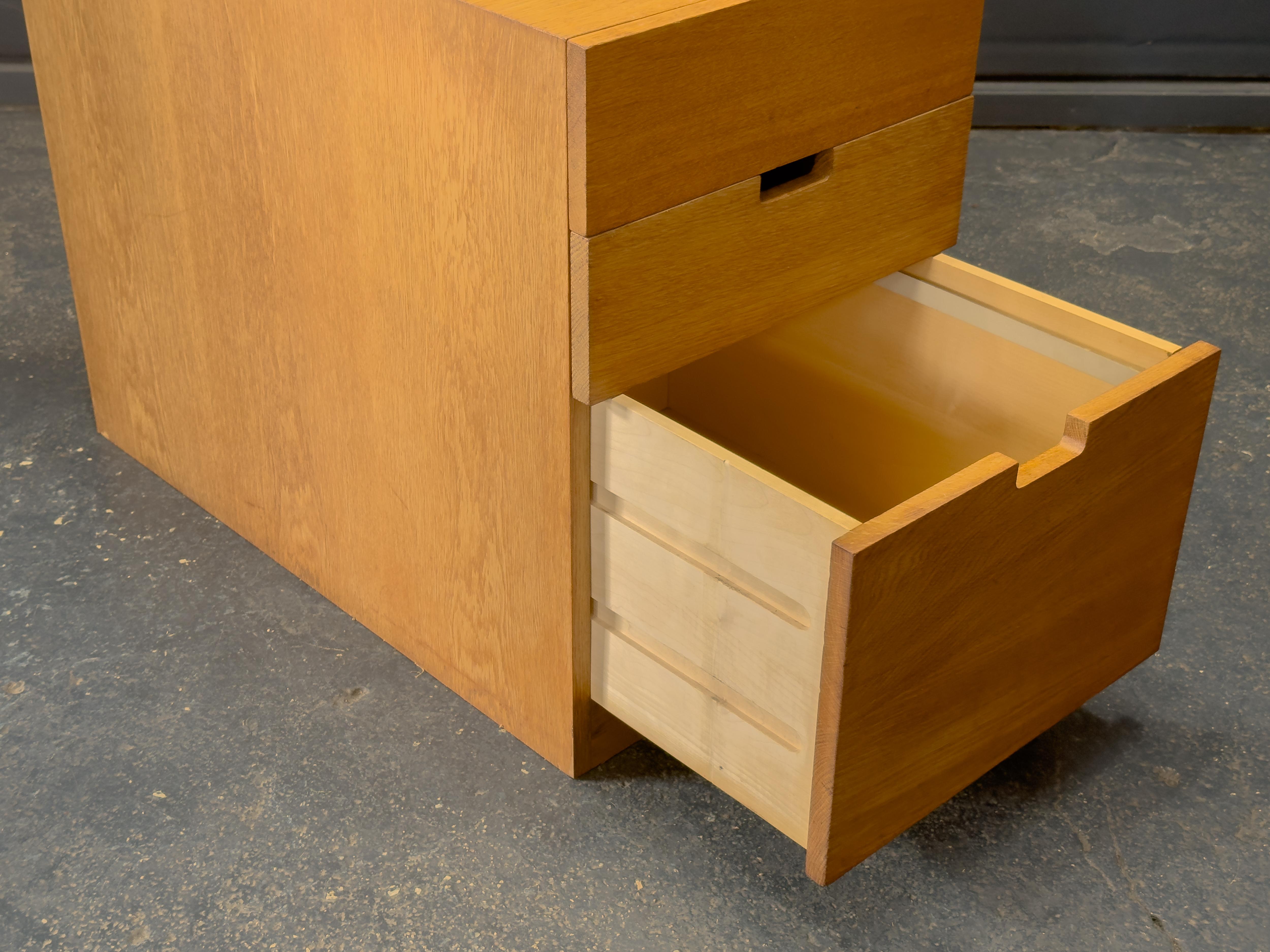 FDB Mobler Oak Filing Cabinet For Sale 2