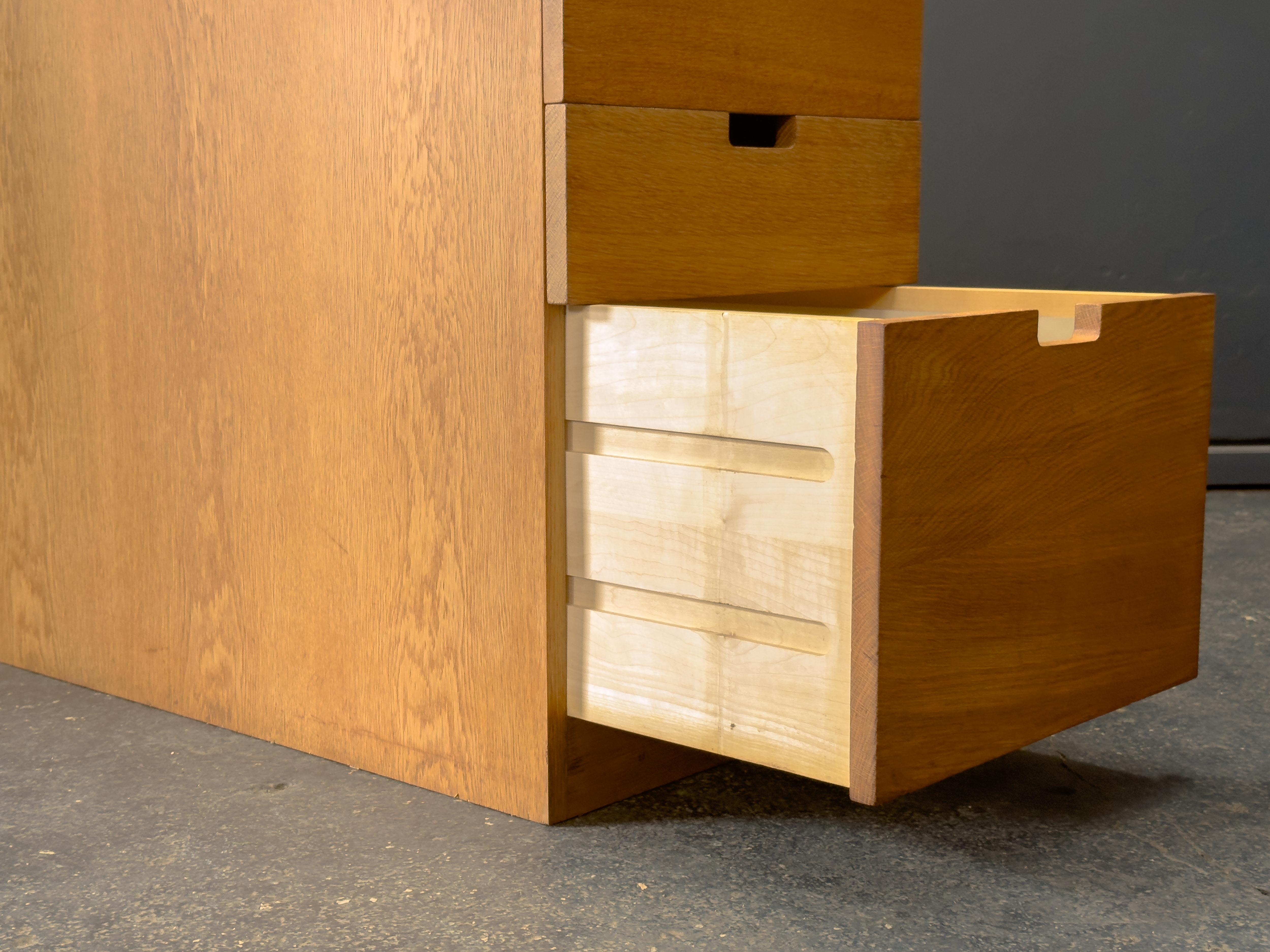 FDB Mobler Oak Filing Cabinet For Sale 3