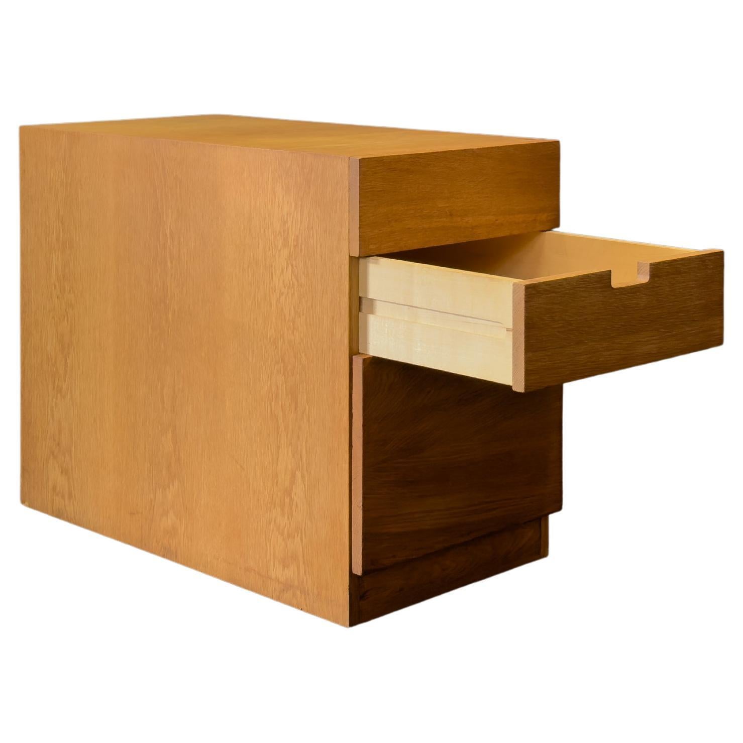 FDB Mobler Oak Filing Cabinet For Sale