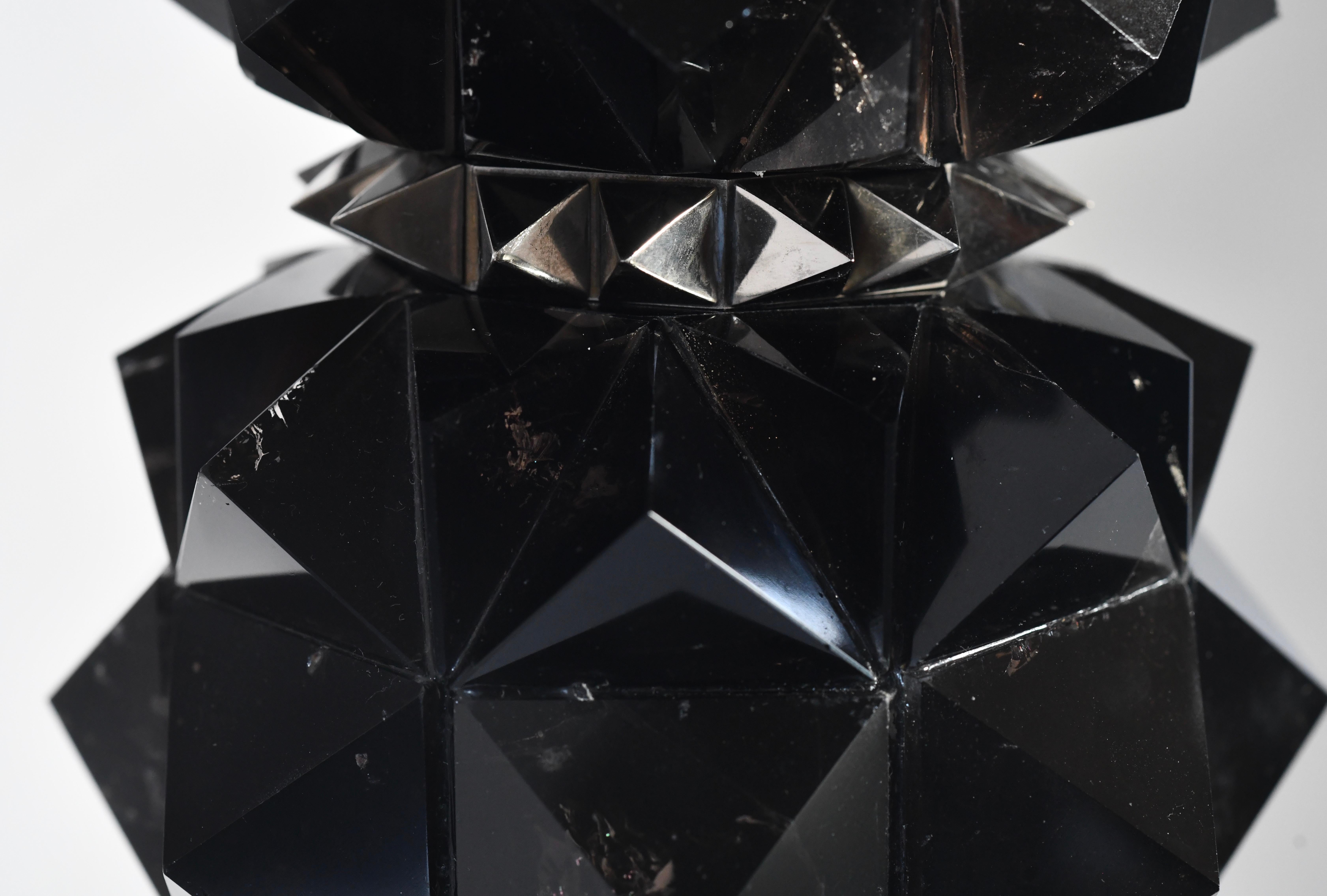 XXIe siècle et contemporain FDN I Lampes en cristal de roche par Phoenix en vente