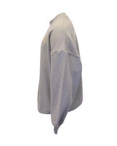 Fear of God Eternal Print Long Sleeve Sweatshirt in Grey Cotton