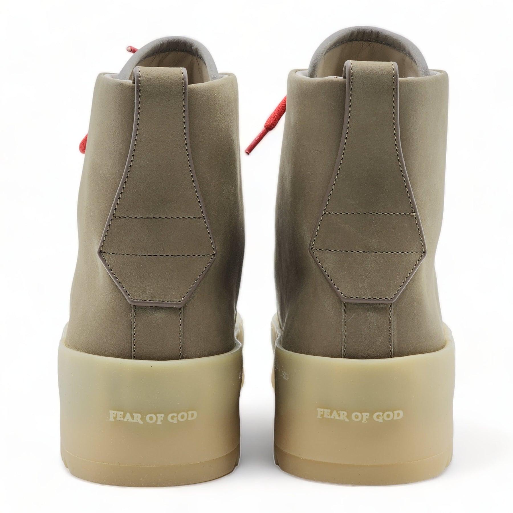 Brown Fear of God Nubuck Leather Hiking Sneaker 'Stone' For Sale