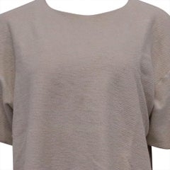 Fear of God Seventh Collection Oversized T-Shirt in Beige Cotton