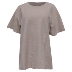 Fear of God Seventh Collection Oversized T-Shirt in Beige Cotton