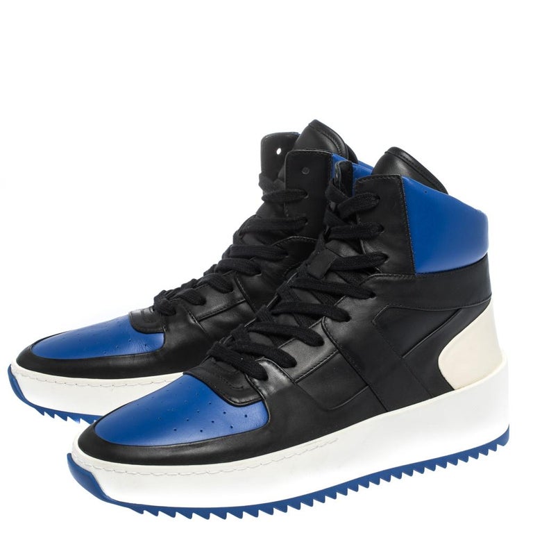 Fear Of God Tri Color Leather Basketball High Top Sneakers Size 41 For ...