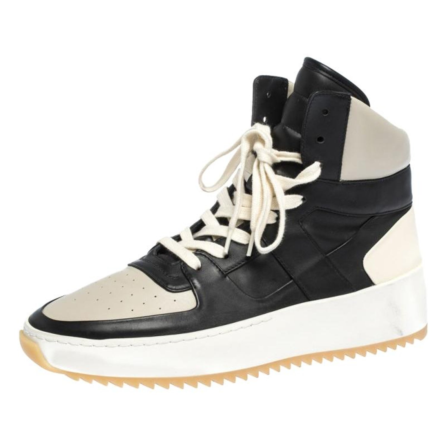 Fear Of God White/Black Leather Basketball High Top Sneakers Size 41 at  1stDibs | fear of god leather sneakers, sneakers 41, fear of god basketball  shoe