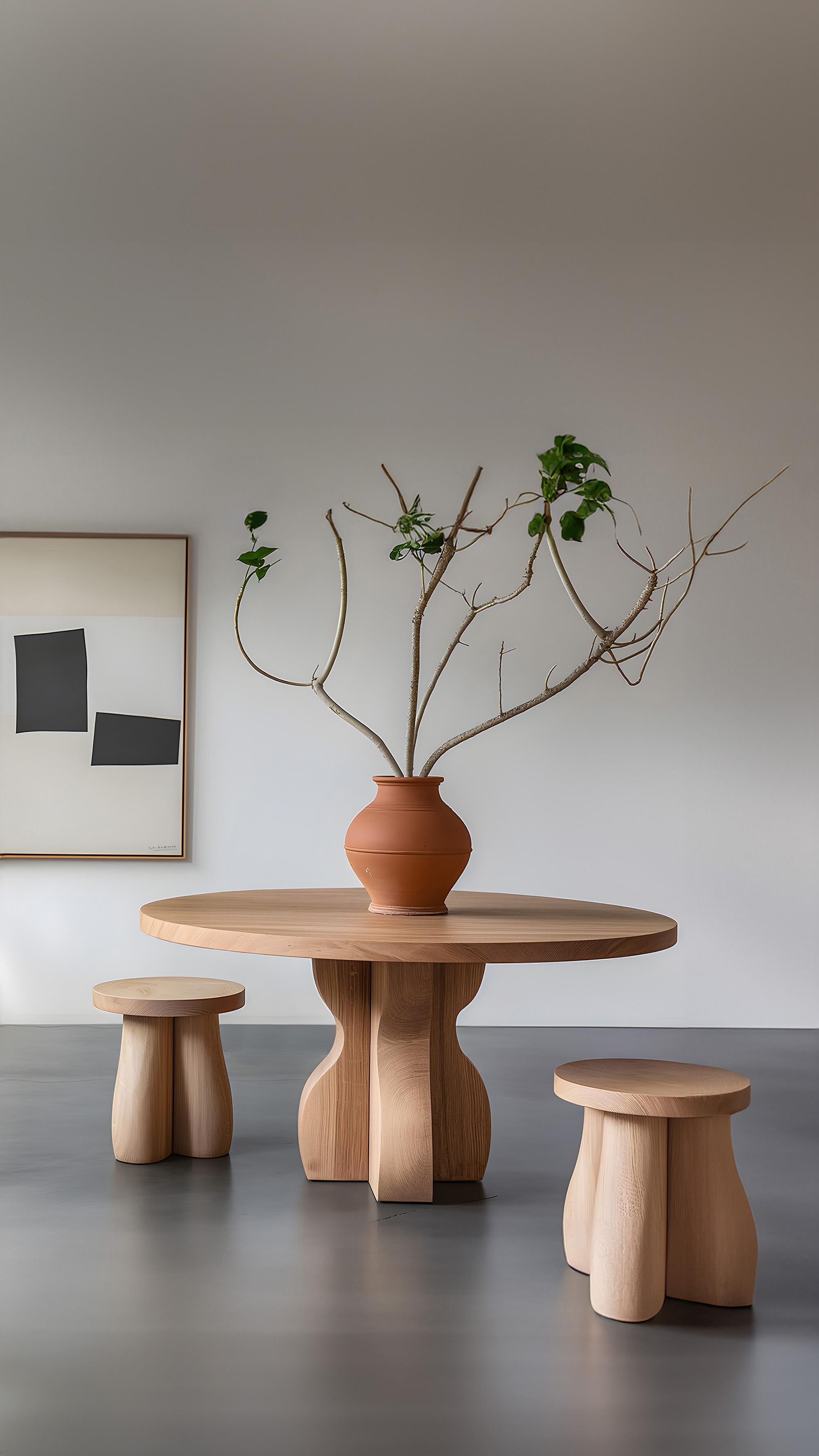 Messicano Festeggia con stile, Tavoli da sala da pranzo Socle, Eleganza Artigianale No33 in vendita