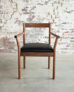 Feast Walnut Armchair by Bowen Liu