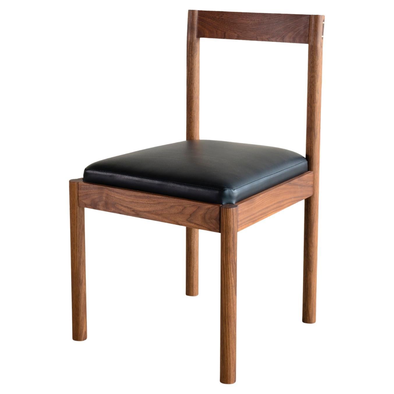 Feast Walnut Side Chair by Bowen Liu