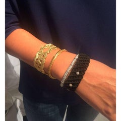 Feather Bracelet in Gold