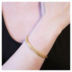 Feather Bracelet in Gold