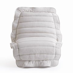 Feather Cream White Armchair