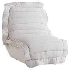 Feather Cream White Armchair