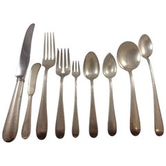 Feather Edge by Gorham Sterling Silver Flatware Set of 120 Pieces