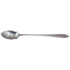 Bordo Piuma di Tiffany & Co. Cucchiaio Sterling Olive Trafitto Lungo Personalizzato
