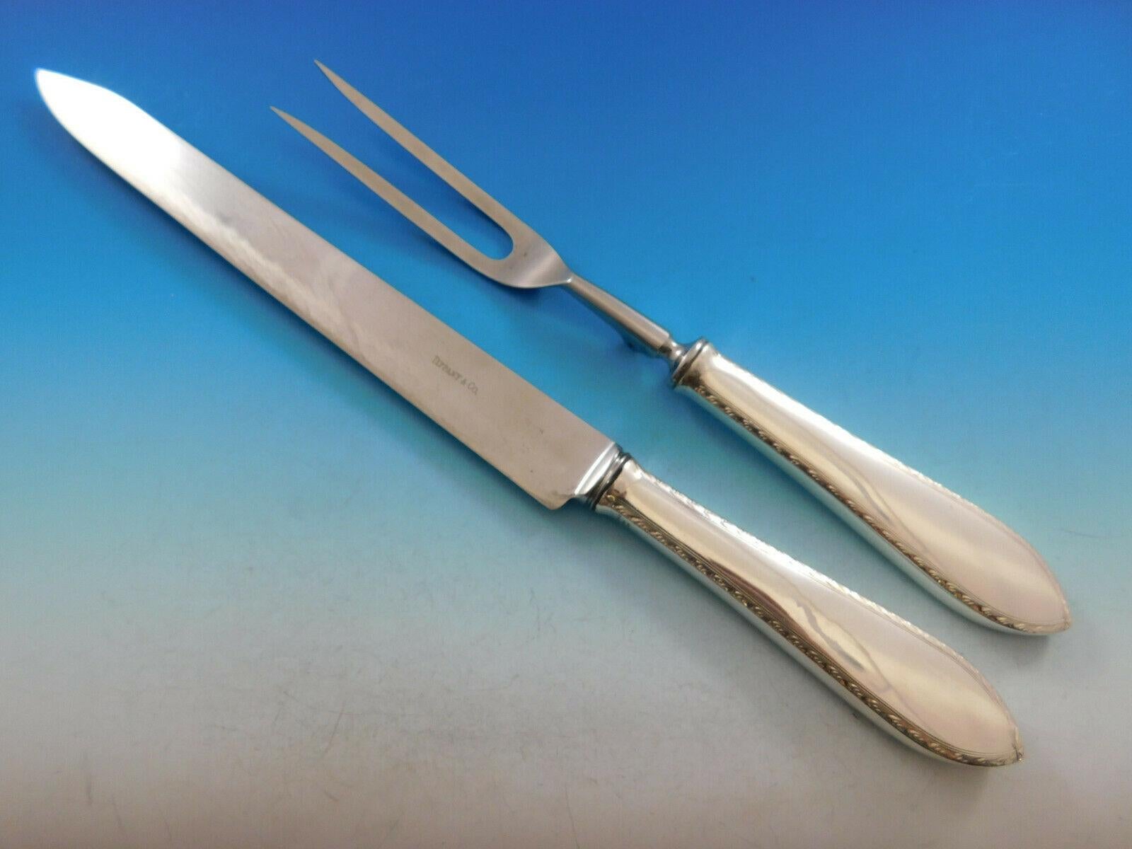 Feather Edge by Tiffany Sterling Silver Flatware Service 8 Set 93 Pc Dinner 2