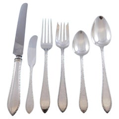Feather Edge by Tiffany Sterling Silver Flatware Set for 8 Service 40 pcs