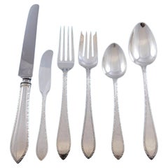 Feather Edge by Tiffany Sterling Silver Flatware Set for 8 Service 40 pcs