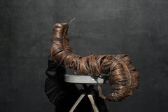 Feather Sculpture 'Can Be Displayed Draped over Mantlepiece, Shelf or Table'