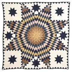 Feathered Lone Star Quilt