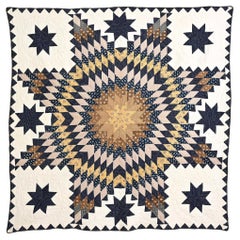 Feathered Lone Star Quilt