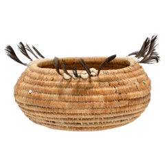 Feathered Pomo Basket