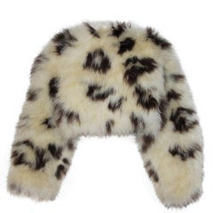 Carlo Zini bolero con piume taglia M