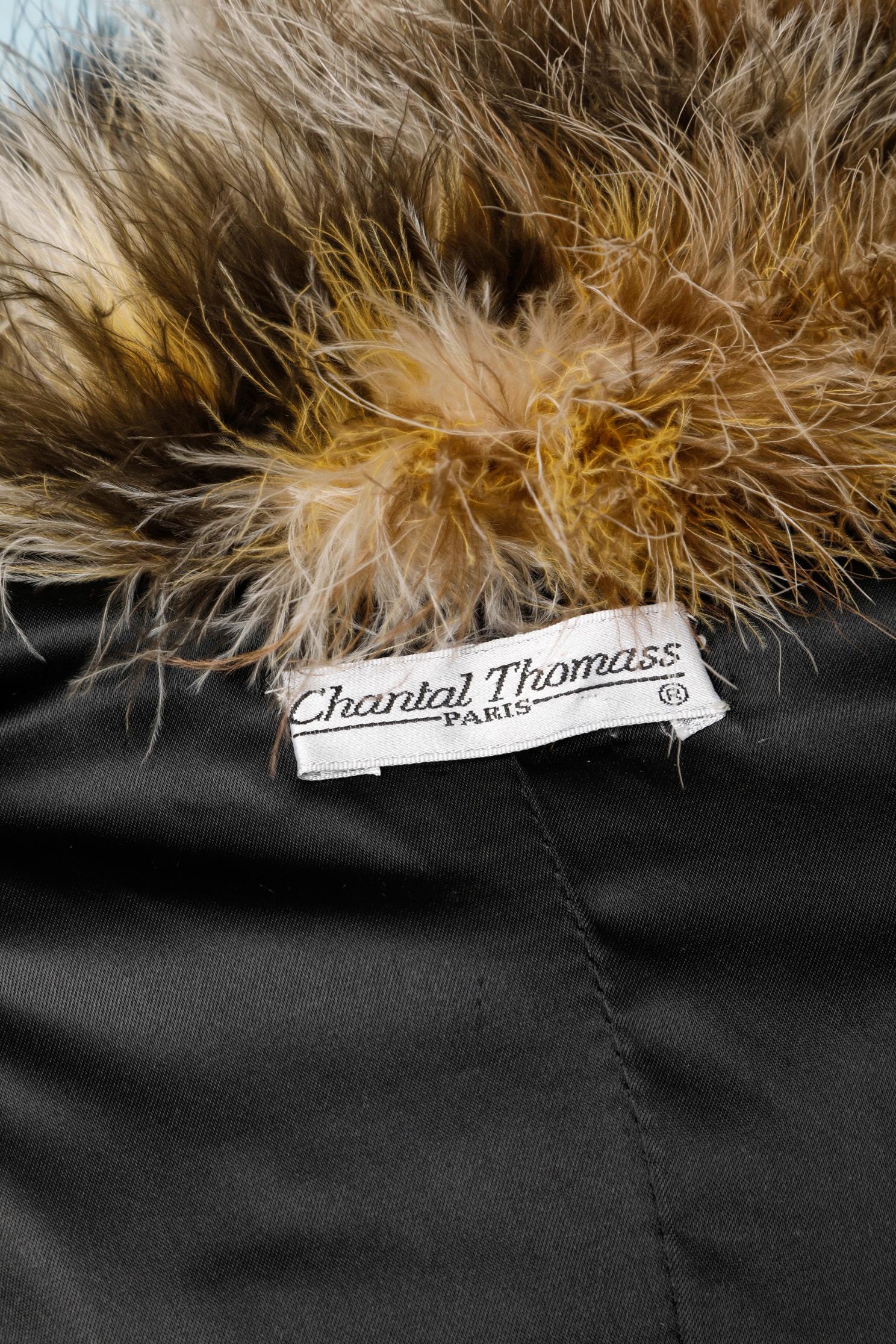 Feather's coat Chantal Thomass  5