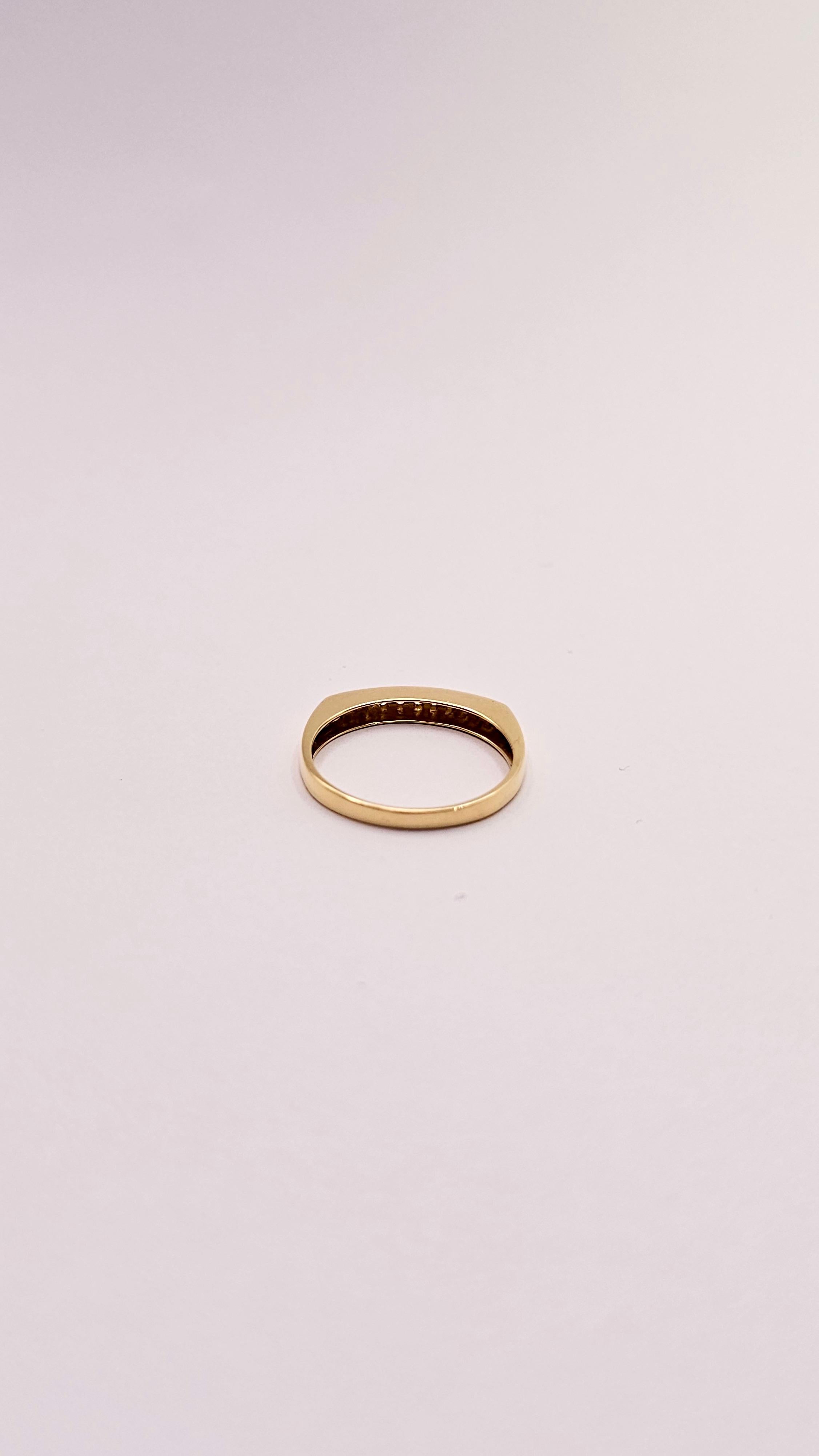 18kt Gold and Diamonds Wedding Band In New Condition For Sale In Cattolica, IT