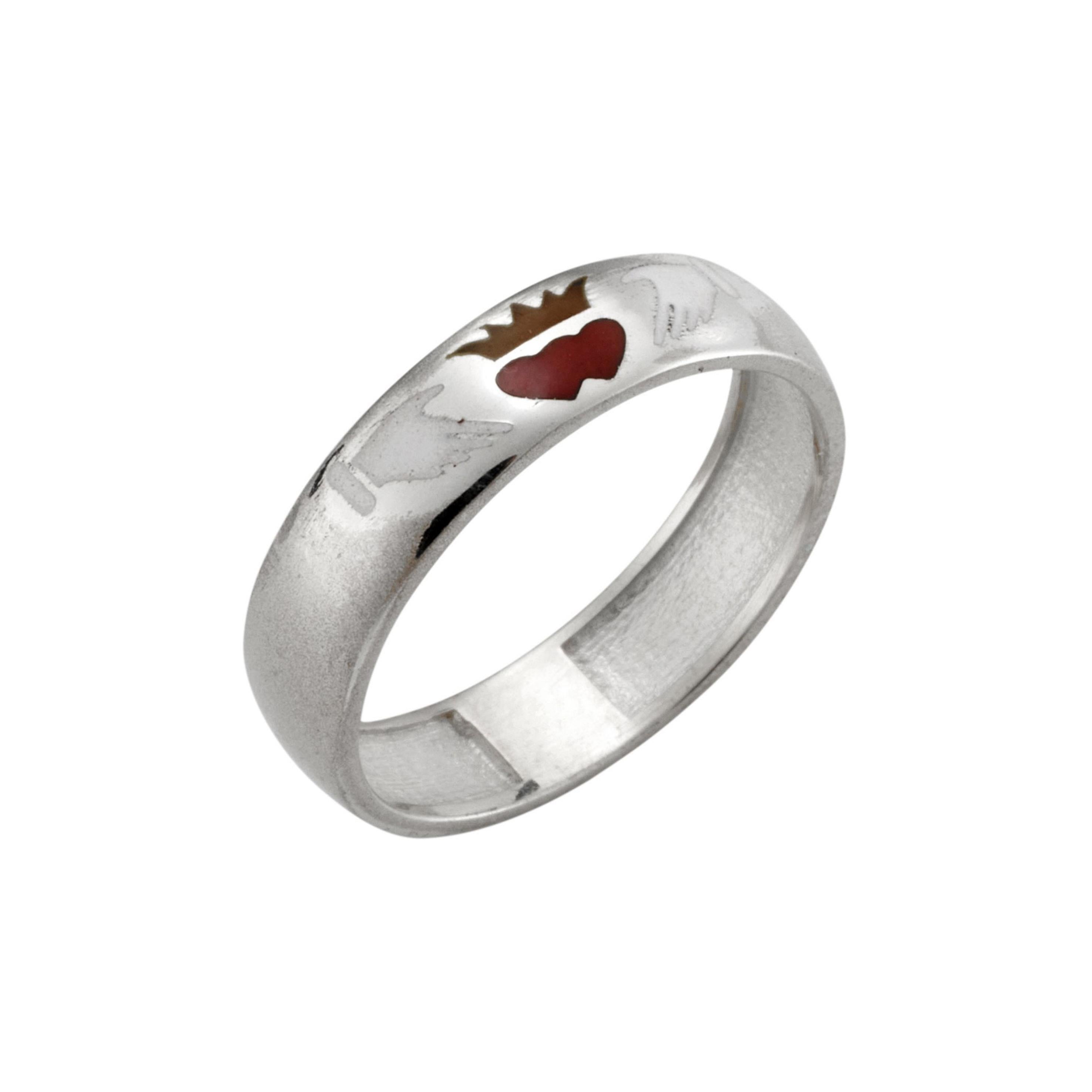 For Sale:  Fede Ring, Sterling Silver
